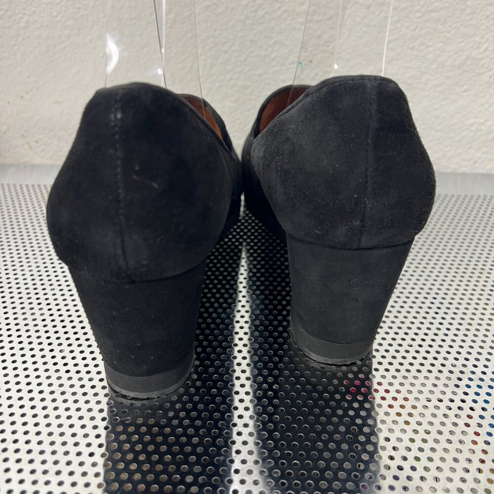 Gentle Souls Up at Dawn Womens Black Wedge Loafers‎ Loafers Size 9M - Picture 5 of 9